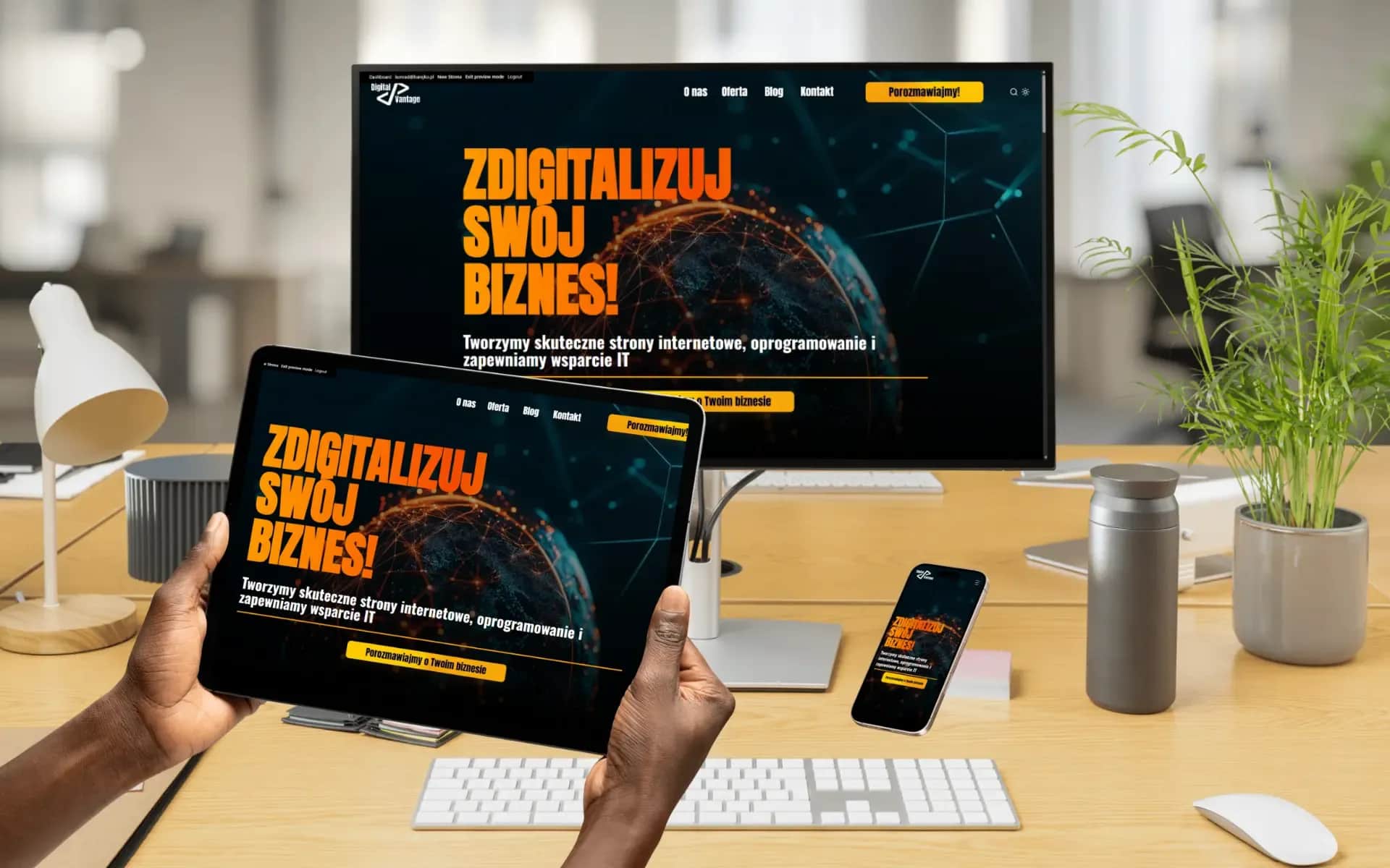 Image on the Digital Vantage website
